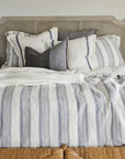 Capri Stripe Linen Duvet French Country Collections