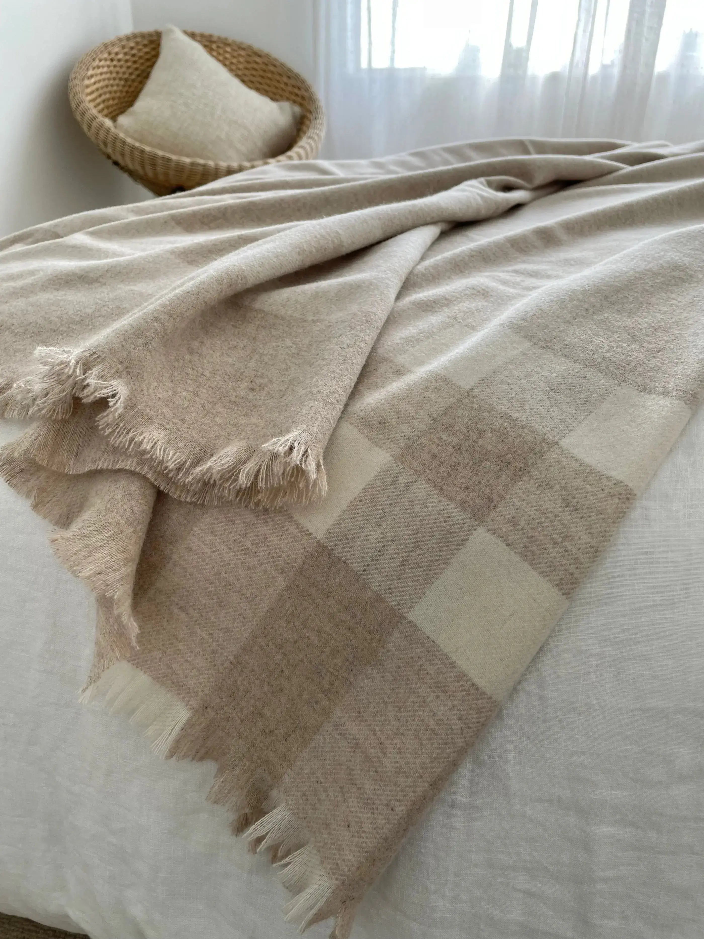 Cashmere Plaid Blanket Loomwares