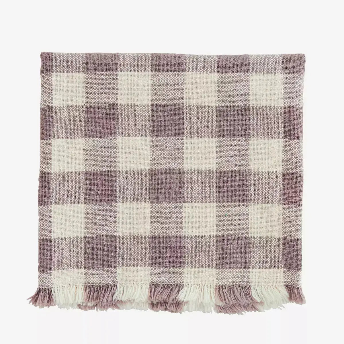 Checked Kitchen Towel Wooden Horse