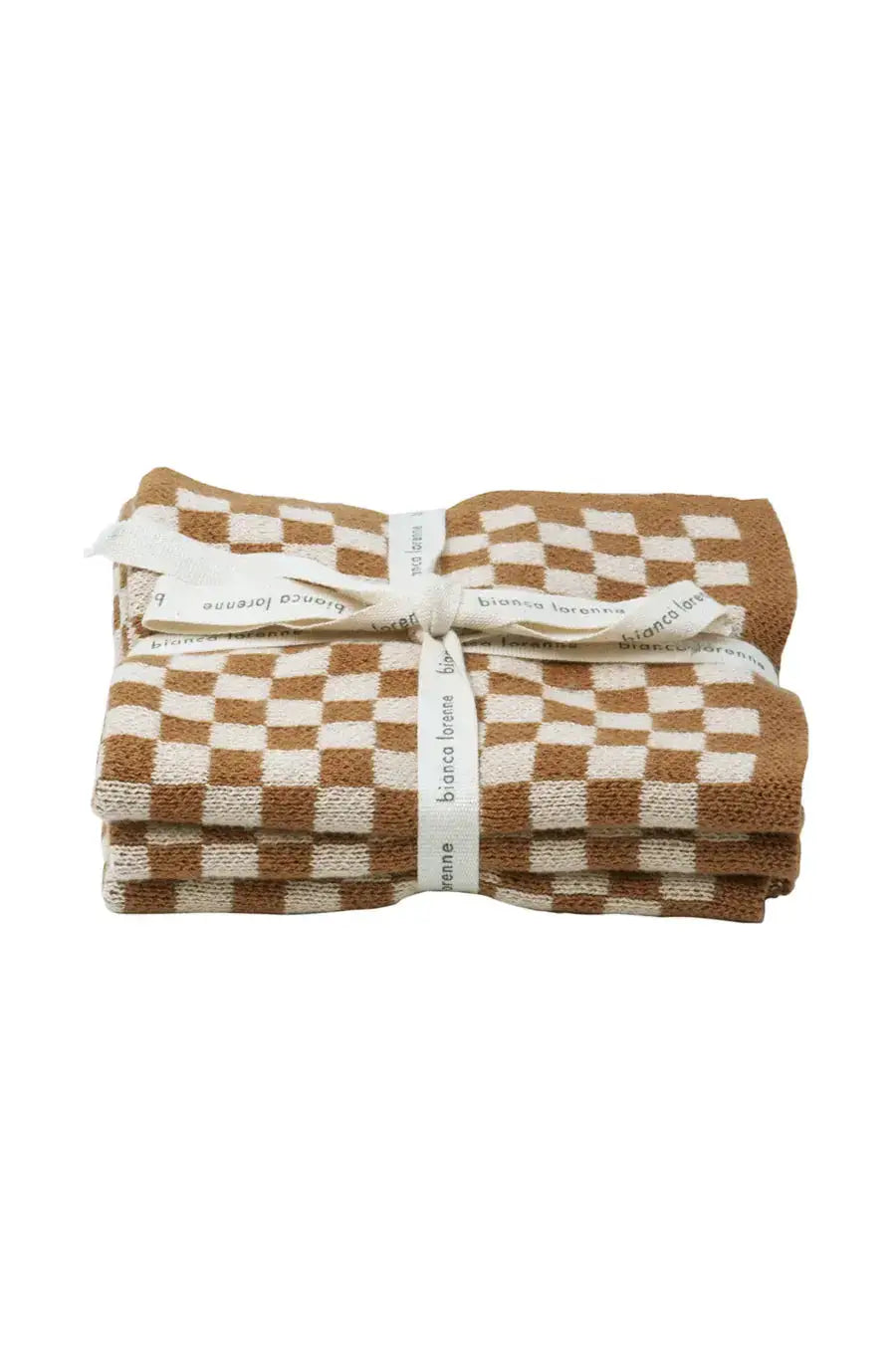 Chekka Clay Washcloths (Set of 3) Bianca Lorenne