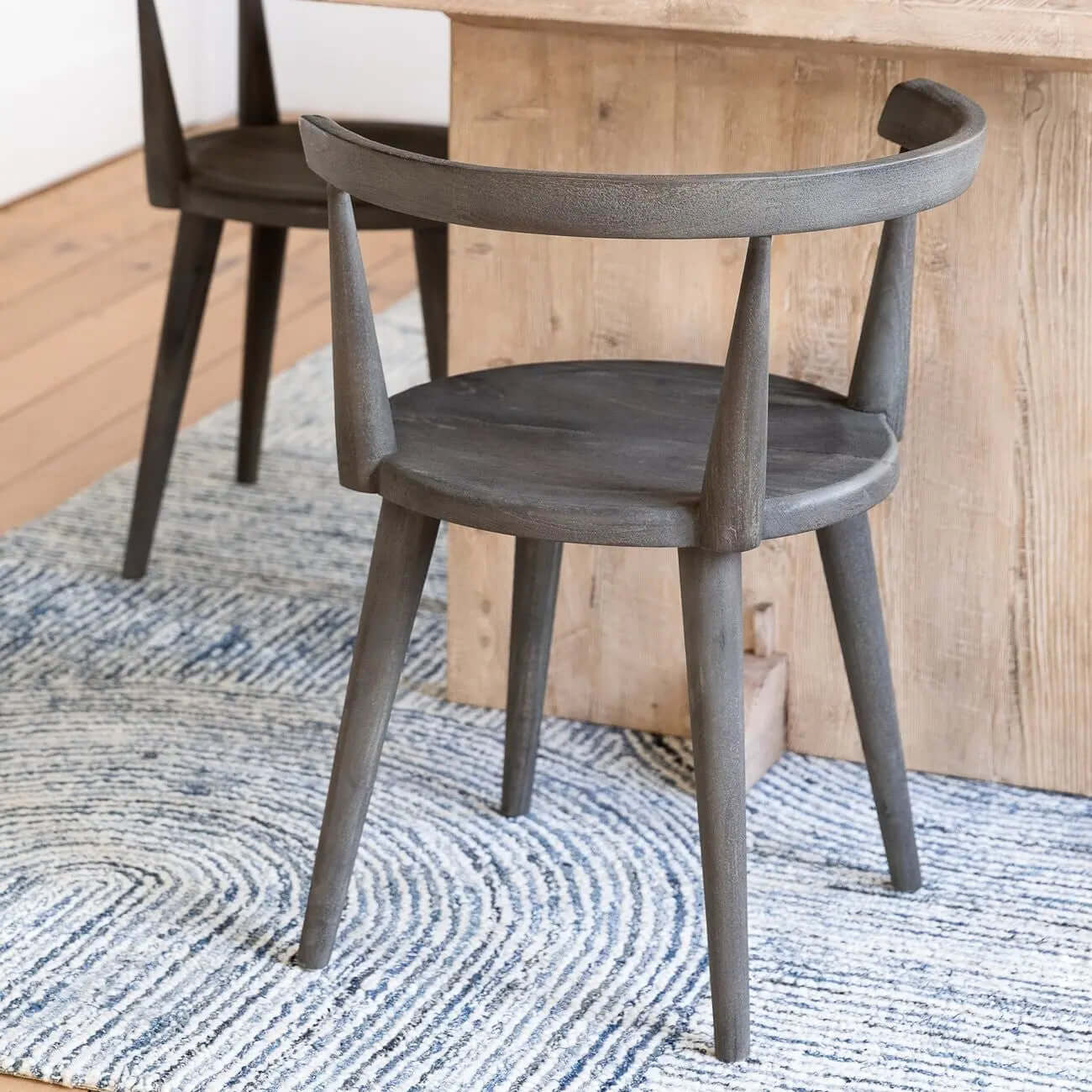 Colton Smoked Oak Dining Chair Hawthorne Group