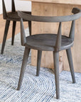 Colton Smoked Oak Dining Chair Hawthorne Group