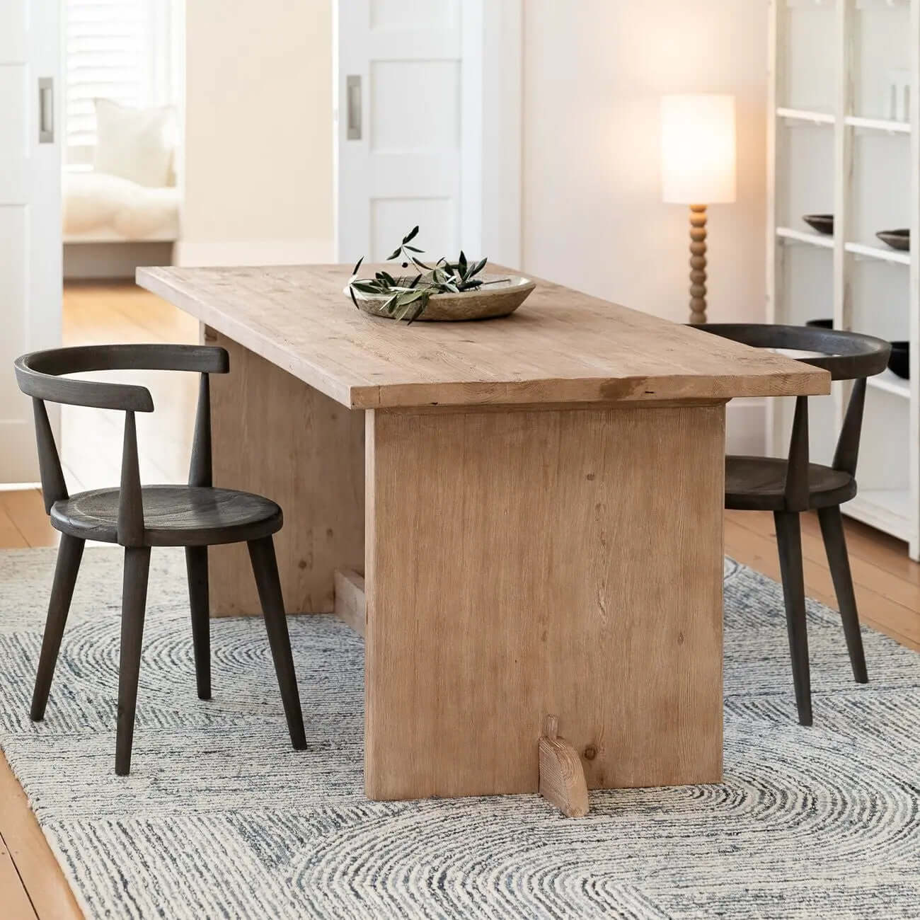 Colton Smoked Oak Dining Chair Hawthorne Group