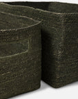 Woven Storage Basket | Olive