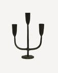 Dax 3 Light Black Candle Holder French Country Collections