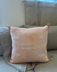 Desert Peach Cactus Silk Cushion Aztec House