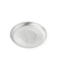 Round Silver Plated Brass Dish