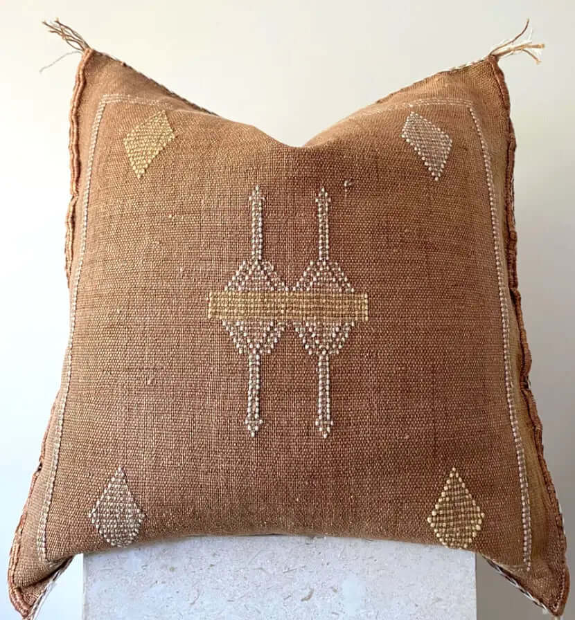 Earth Cactus Silk Cushion Aztec House