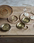 Round Brass Plate