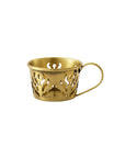 Brass Tealight Candle Cup | Patterned