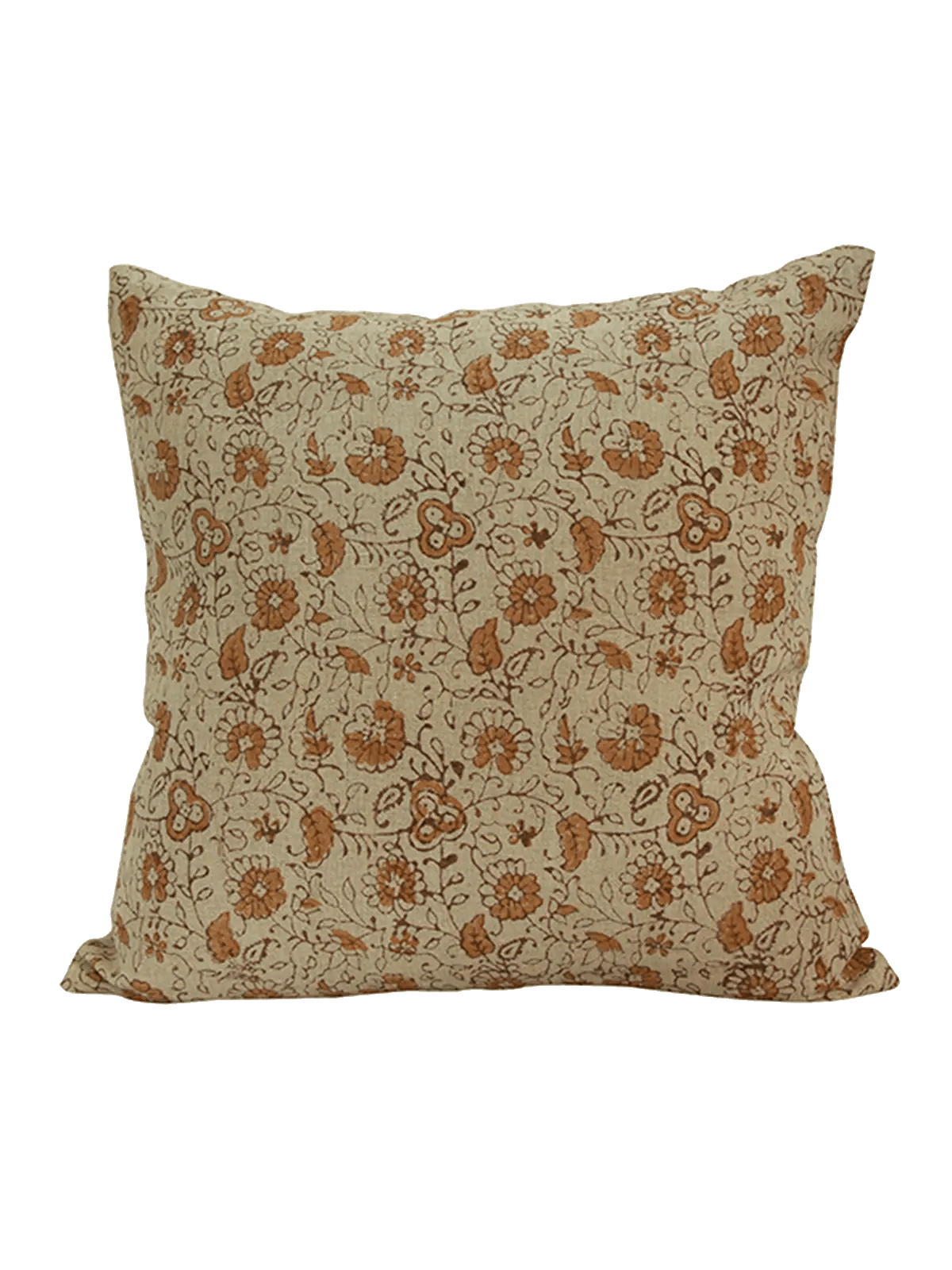 Faded Floral Print Cushion Cover French Country Collections