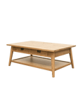 Vaasa Oak Rectangle Coffee Table - 2 Drawer Hawthorne Group