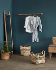 Folk Oak Coat Rack Wooden Horse