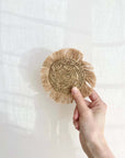 Frayed Edge Seagrass Coaster French Country Collections