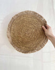 Frayed Edge Seagrass Placemat French Country Collections