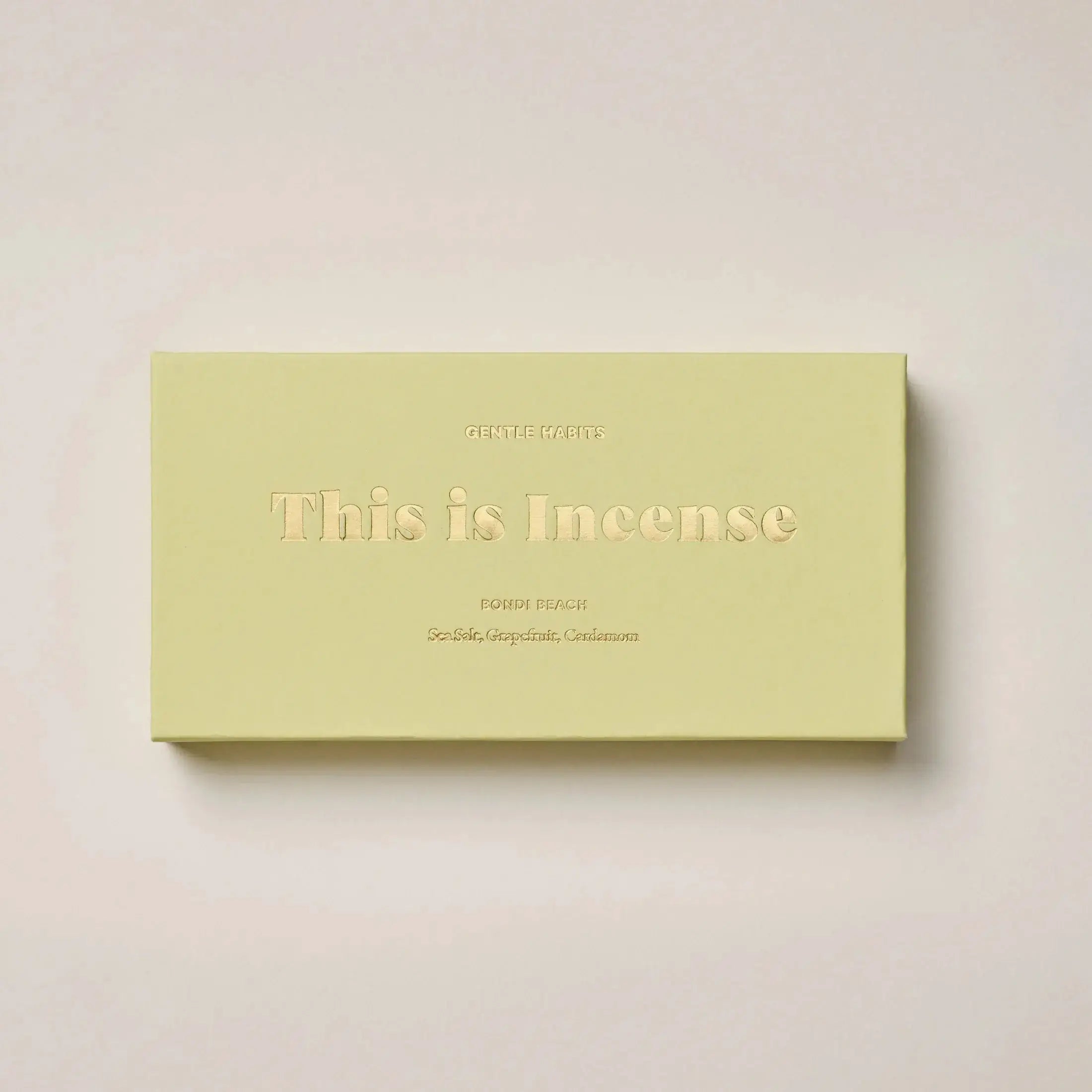 Gentle Habits | This is Incense - Bondi Gentle Habits