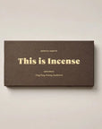 Gentle Habits | This is Incense - Grounded Gentle Habits