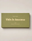 Gentle Habits | This is Incense - Yamba Gentle Habits