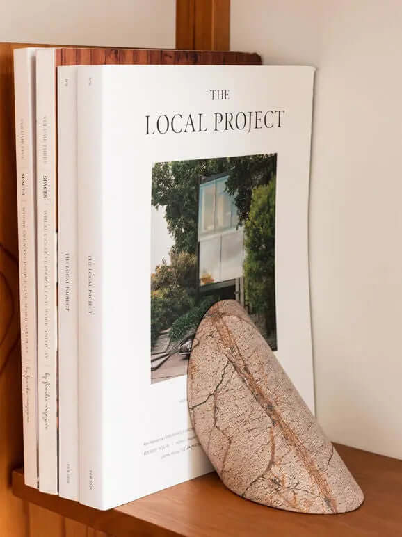 Geo Marble Wedge Forest Brown Città