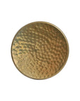 Hammered Coasters in Brass Finish CC Interiors