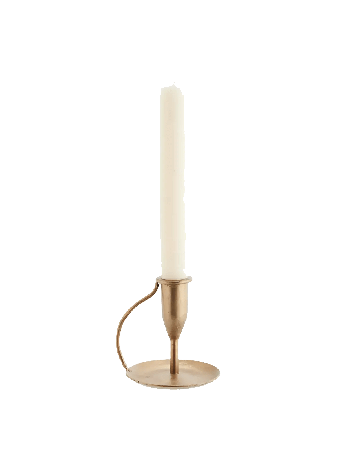 Hand forged candle holder Wooden Horse