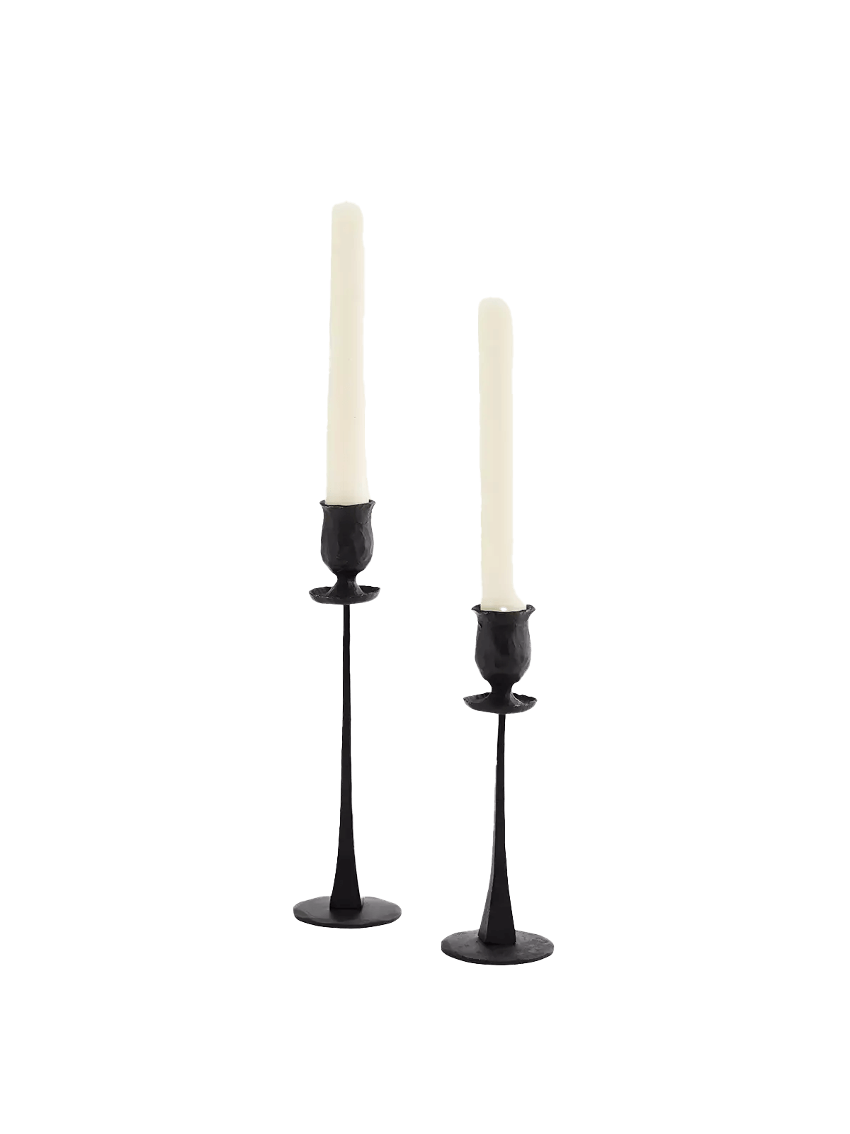 Hand Forged Candle Holder Wooden Horse