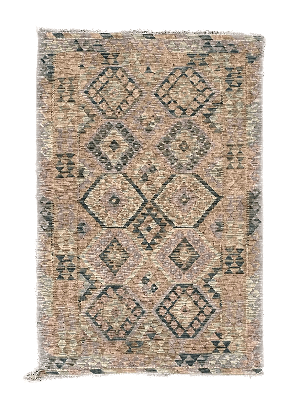 Hand Knotted Afghan Chobi Kilim Rug 180x120cm Nirvana