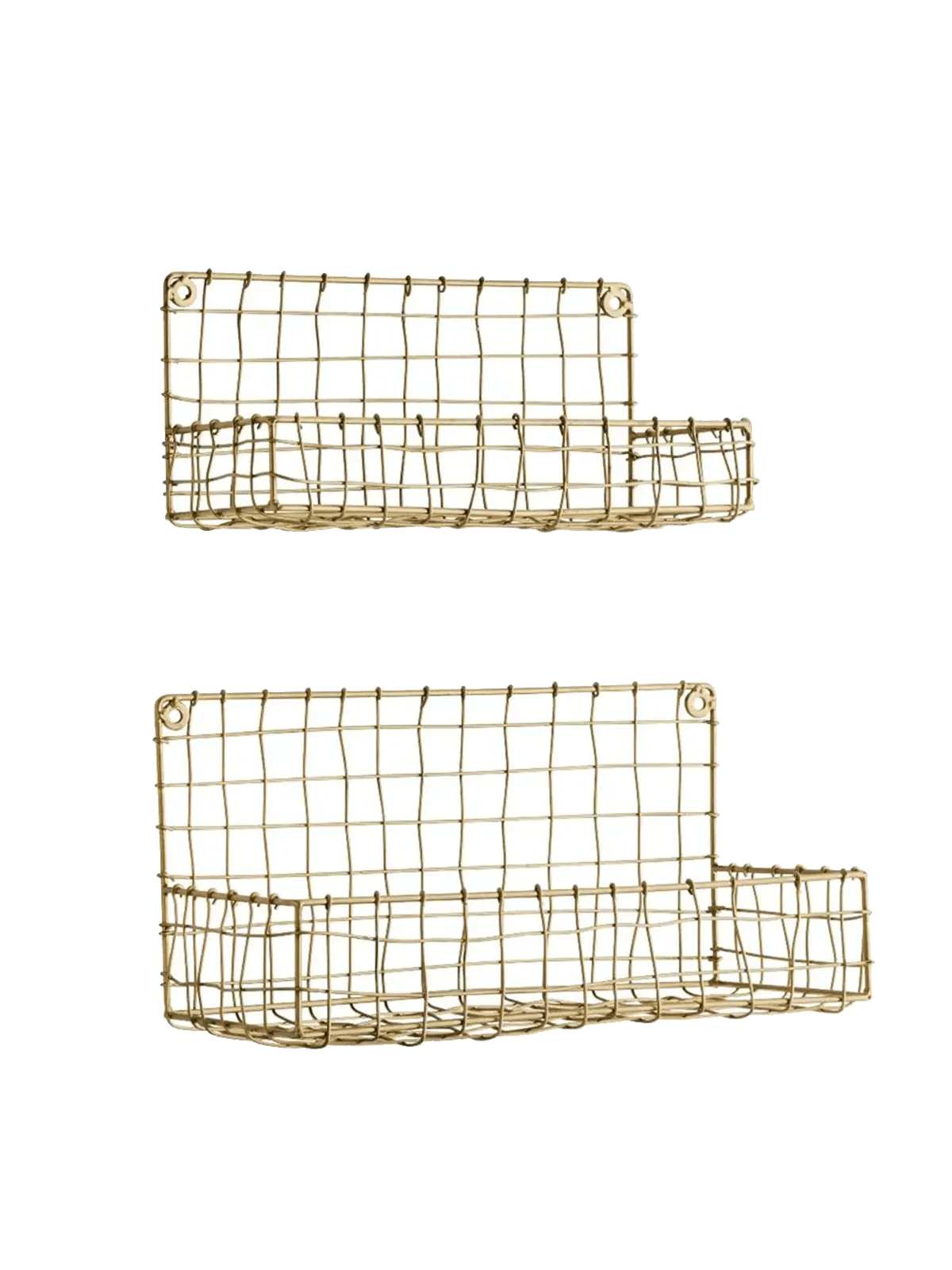 Handmade Iron Shelves | Set of 2 Fog Linen