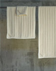 Herringbone Cotton Towel Fog Linen