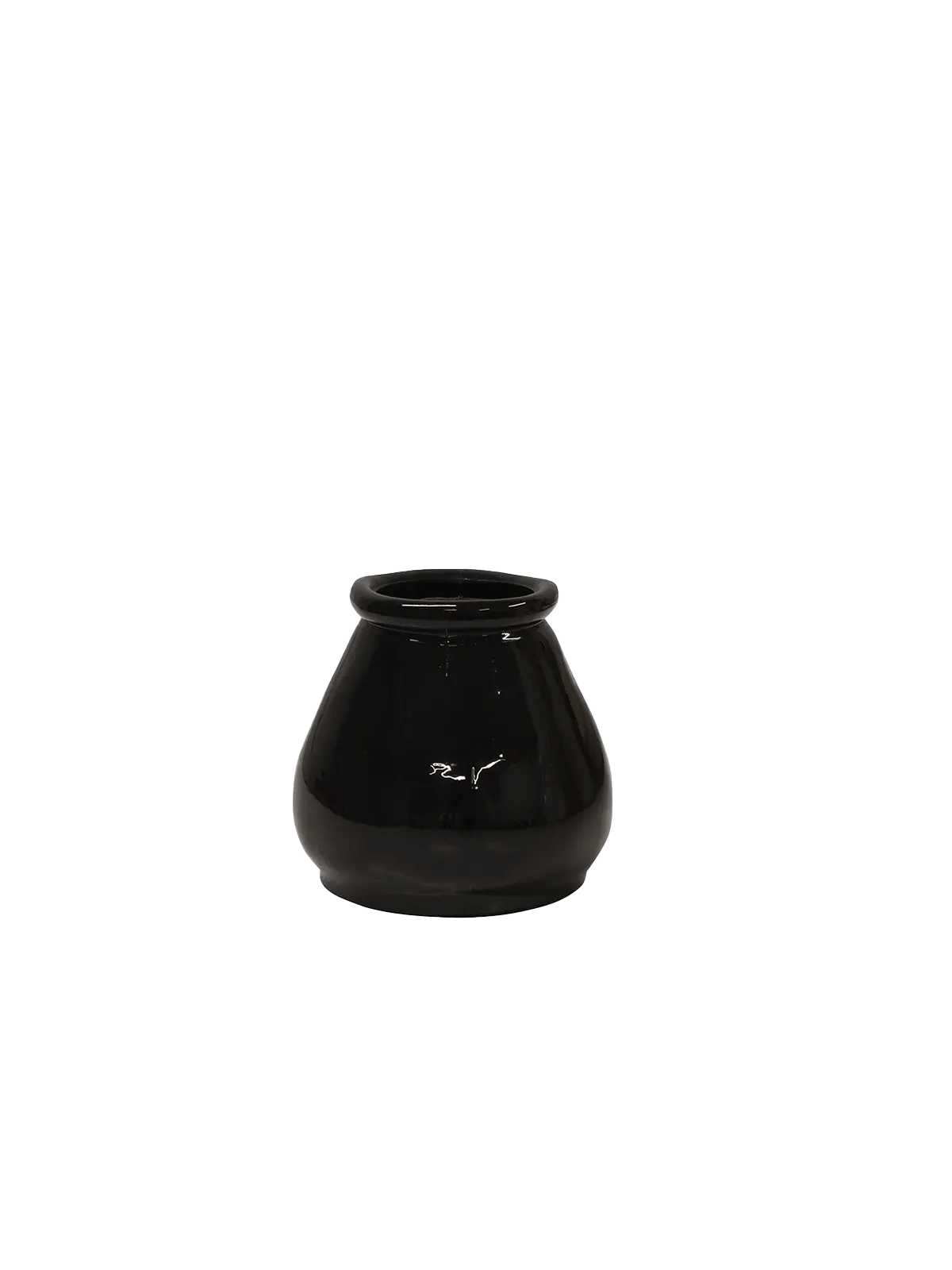 Hurricane Small Black Candle Holder May Time