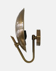 Memphis Disc Brass Wall Sconce