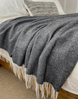 Bach Throw Blanket | Storm