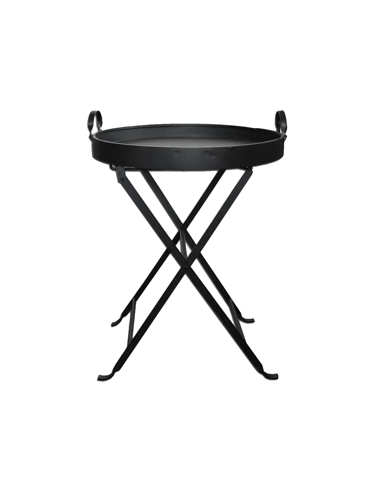 Iron Folding Tray Table CC Interiors Marmaduke Marmaduke Shoppe