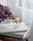 Kinto Luna Small Clear Luna Vase Telegram Co
