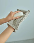 Linen Body Wash Cloth Fog Linen