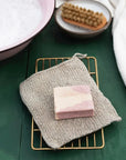 Linen Body Wash Cloth Fog Linen