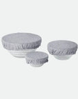 Linen Bowl Cover | Set of 3 Fog Linen
