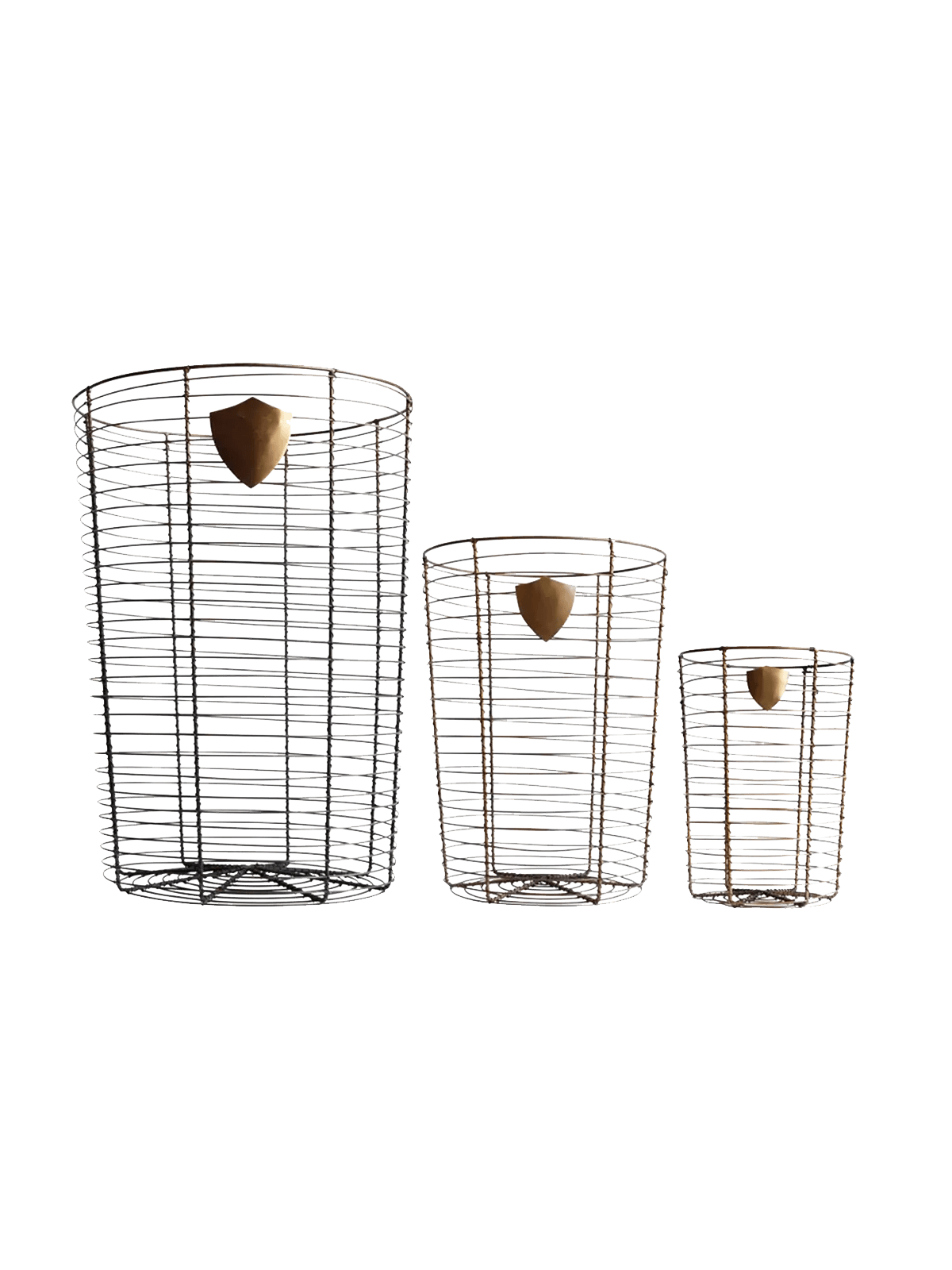 Loot Basket (set of three) Merchants and Traders by Sibella Court Pty Ltd