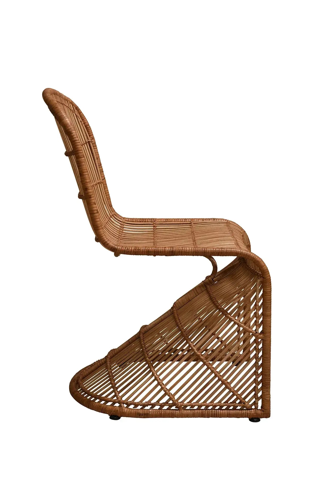 Lucy Flare Dining Chair Natural May Time