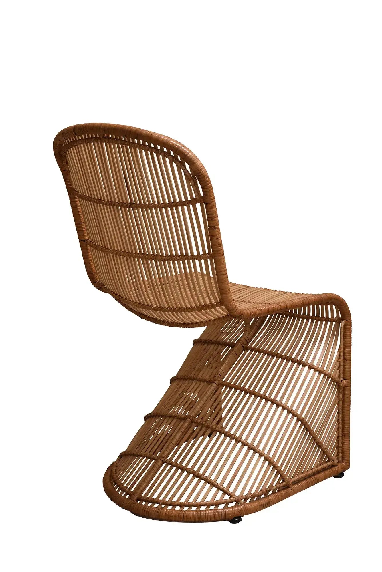 Lucy Flare Dining Chair Natural May Time