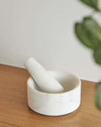 Marble Mortar & Pestle Città