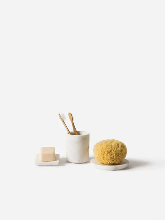 Marble Round Soap Dish Città