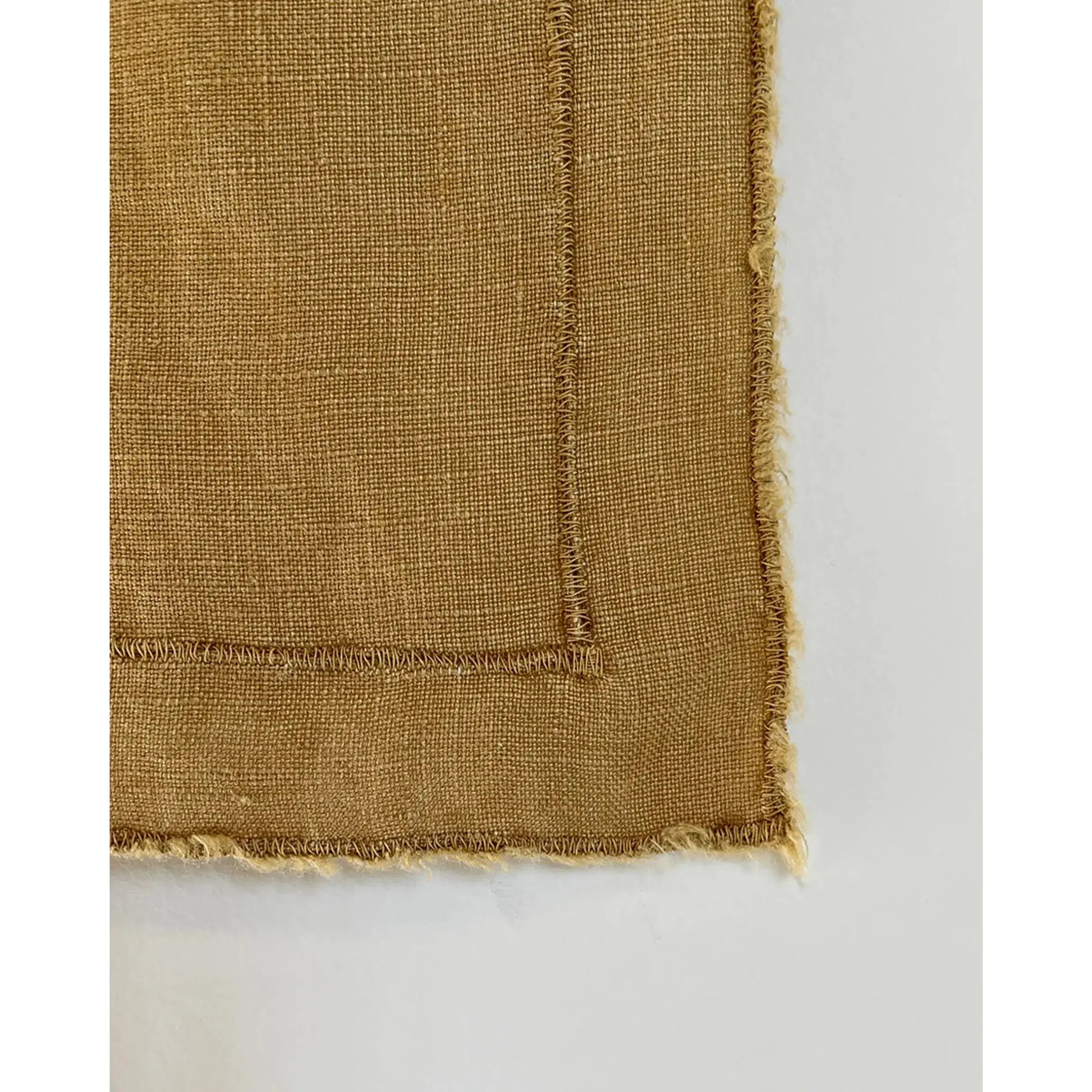 Old Gold 100% Linen Napkin CC Interiors