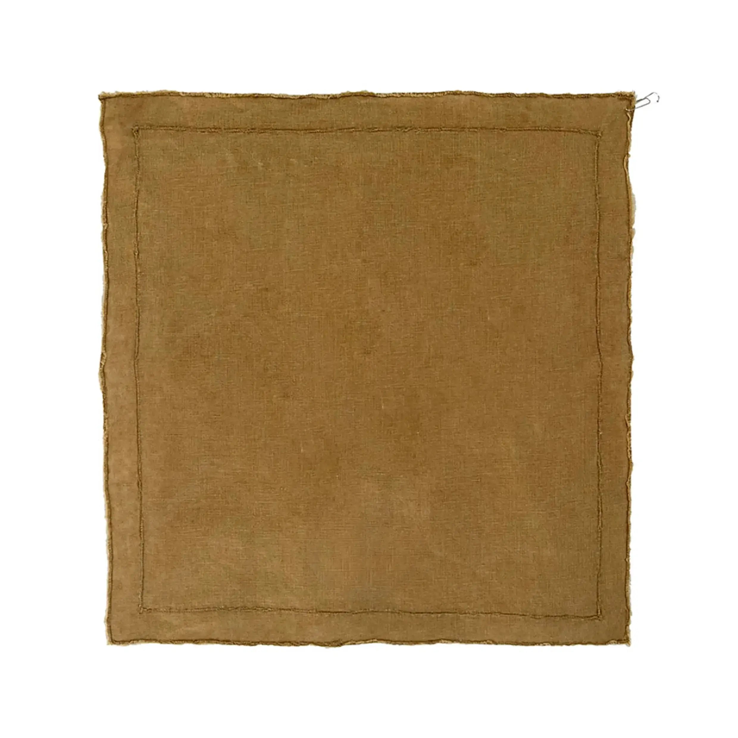 Old Gold 100% Linen Napkin CC Interiors
