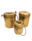 Original Brass Burney Pot Hawthorne Group
