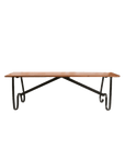 Original Wood and Iron Bench Hawthorne Group