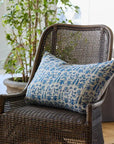 Petro Floral Azure Cushion Cover French Country Collections
