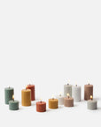 Pillar Candle sml Set/4 Marmaduke Shoppe
