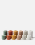 Pillar Candle sml Set/4 Marmaduke Shoppe