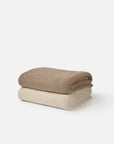 Purl Knit Throw / Beige Città